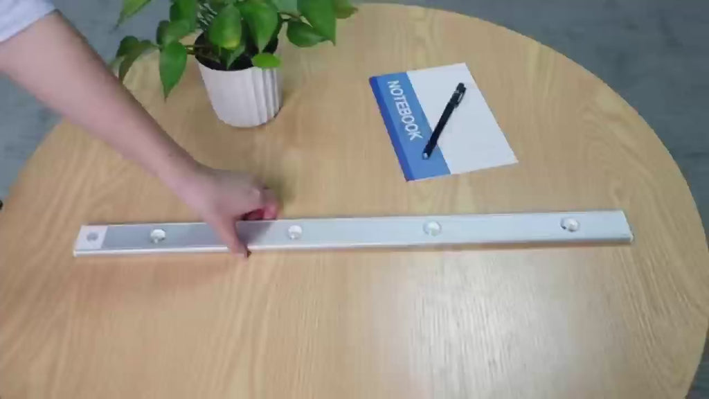 LumaNest™ Motion Sensor LED Light – USB Rechargeable, 3 Color Modes for Cabinets, Wardrobes & Stairs